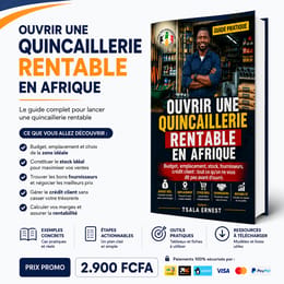 Réussissez votre quincaillerie en Afrique : budget, produits & fournisseurs gagnants
