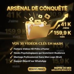 PACK DOMINATION VISUELLE : 30 PÉPITES INÉDITES + GUIDE STRATÉGIQUE