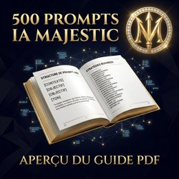 Prompts IA Souverains Édition MAJESTIC – Collection Expert JSON PDF