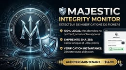 🛡️ MAJESTIC Integrity Monitor — Détecteur de modifications de fichiers