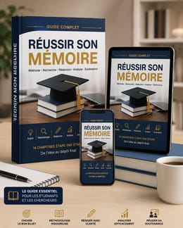 RÉUSSIR SON MÉMOIRE UNIVERSITAIRE.