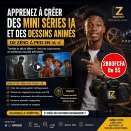 Création des minis séries et dessins animés IA