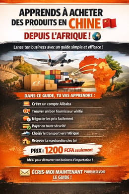 Apprend à acheter des produits en chine depuis l’Afrique.
