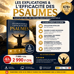 LES EXPLICATIONS & L'EFFICACITE DES PSAUMES - Livre PDF