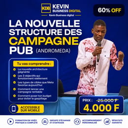 Apprends à lancer des Campagnes Publicitaire Facebook (Mise à jour 2026) - Les bases