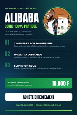 Formation Alibaba ( cours pratique ) de A à Z