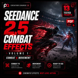 Seedance 2.5 Combat Effects — Volume 1