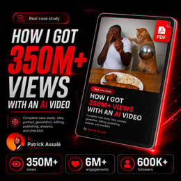 HOW I GOT +350 MILLION VIEWS WITH AN AI VIDEO