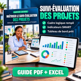 Maîtriser le suivi-évaluation des projets : méthodes, outils et modèles prêts