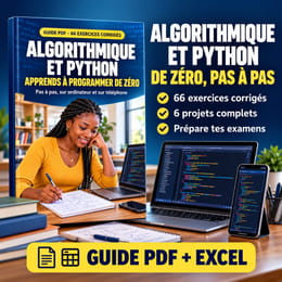 Algorithmique et Python : apprends à programmer de zéro, pas à pas