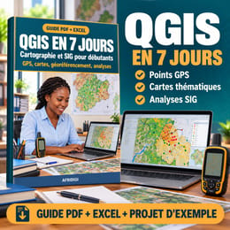 QGIS en 7 jours : cartes, GPS, géoréférencement et analyses SIG