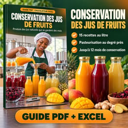 Conservation des jus de fruits : produis des jus qui se gardent des mois