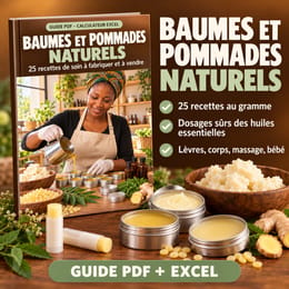 Baumes et pommades naturels : 25 recettes de soin à fabriquer et à vendre