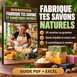 Fabrique tes savons et cosmétiques naturels : la formation complète