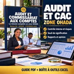 Audit et commissariat aux comptes en zone OHADA : guide + Excel