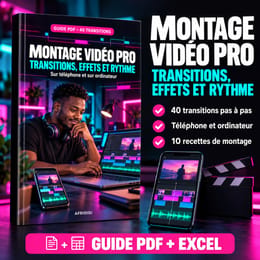 Montage vidéo pro : transitions, effets et rythme sur téléphone et PC