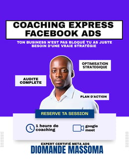 COACHING EXPRESS : PUBLICITÉ FACEBOOK