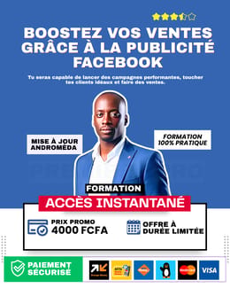 BOOSTEZ VOS VENTES GRÂCE À LA PUBLICITÉ FACEBOOK.
