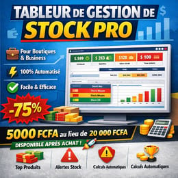 📊 Gère Ton Stock Comme un Pro et Booste Tes Bénéfices