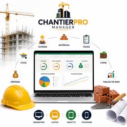 ChantierPRO MANAGER — Gérez vos chantiers simplement