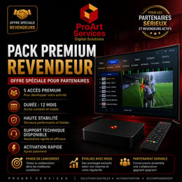 Pack Premium Revendeur – Lancement