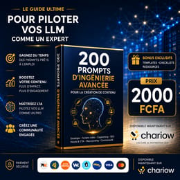 200 PROMPTS D'INGÉNIERIE AVANCÉE POUR LA CRÉATION DE CONTENU
