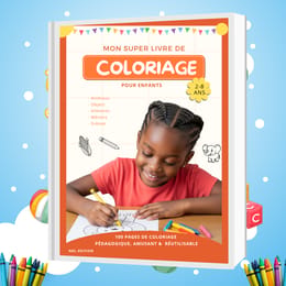 Mon super livre de coloriage pour enfant