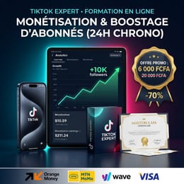 📱TikTok Expert 💸Monetization et 🚀boostage d'abonnés  🕐24h Chrono!