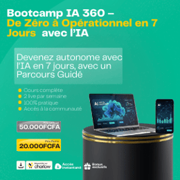 Bootcamp IA 360 : Apprenez l’IA en 7 Jours avec un Parcours Guidé