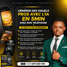 GÉNÉRER DES VISUELS PROS AVEC L’IA EN 5MIN AVEC SON TÉLÉPHONE