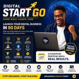 🚀 DigitalStartGo – Lance ton business digital rentable en 90 jours