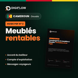 Cameroun · Conciergerie et meublés à Douala
