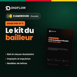 Cameroun · Le kit du bailleur à Douala