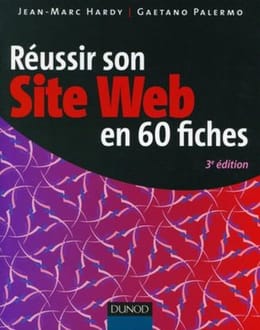 Le  Livres: Réussir son site web en 60 fiches