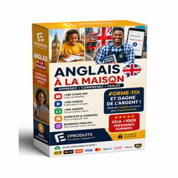 APPRENDRE L’ANGLAIS A LA MAISON (ENFANT & ADULTE)