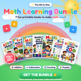 Complete Early Math Learning Bundle for Kids