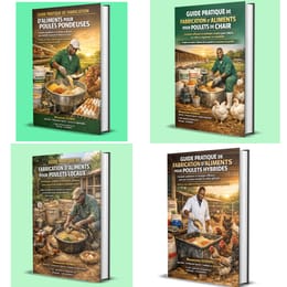 GUIDE PRATIQUE COMPLET DE FABRICATION D’ALIMENTS POUR POULETS