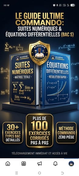 LE GUIDE ULTIME : Suites Numériques & Équations Différentielles.