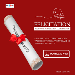 ATTESTATION DE FORMATION MEAL