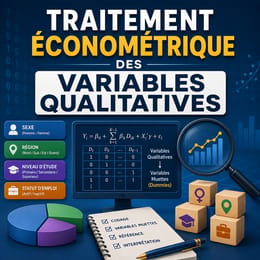Traitement économétrique des Variables Qualitatives en Econometrie