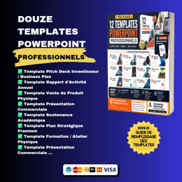 GAGNE DE L'ARGENT AVEC POWERPOINT : LE PACK EFFICACE ET RENTABLE