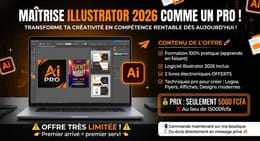 MAÎTRISE ILLUSTRATOR 2026 COMME UN PRO !