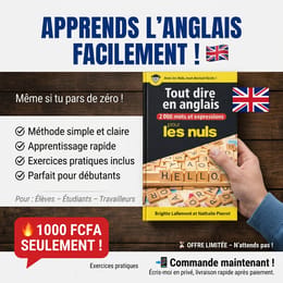 APPRENDS L’ANGLAIS FACILEMENT !