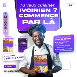 CUISINE À L’IVOIRIENNE  – Les Saveurs de la Côte d’Ivoire, Enfin à Portée de Main + BONUS