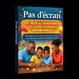 PLUS D'ÉCRANS-101 Jeux et Exercices qui stimulent l'intelligence, et la concentration de ton enfant