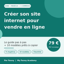 CREER ton site internet (Guide + 10 modèles)