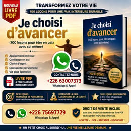 Je choisis d'avancer