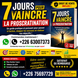 7 jours pour vaincre la procrastination