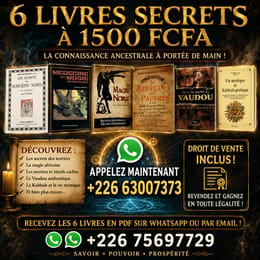 6 livres secrets