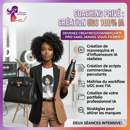 Coaching création UGC avec l'IA